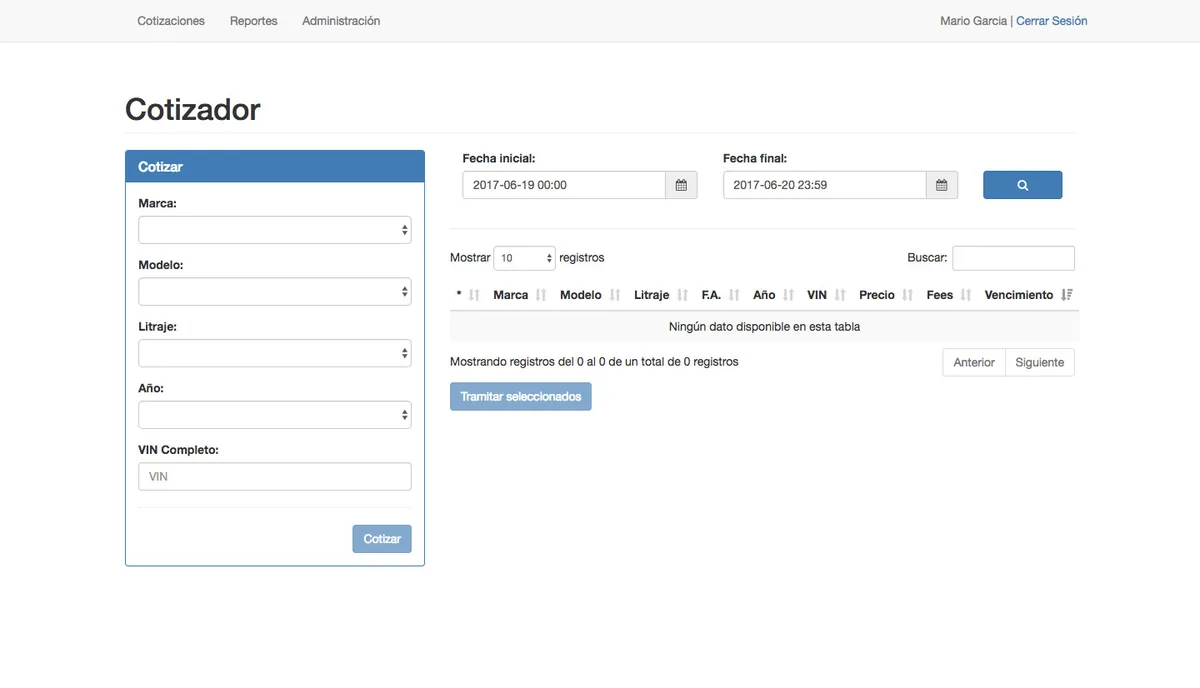 Alpaimport — Import & sales system