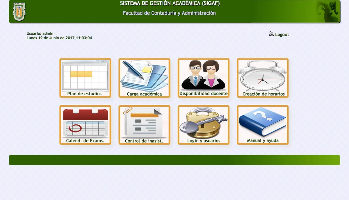 UABC — Academic management system